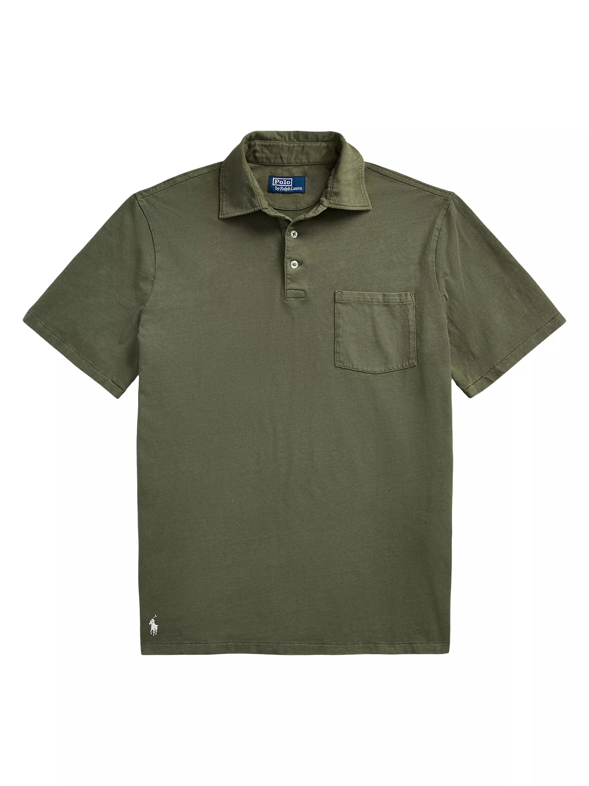 LAUREN RALPH LAUREN GREEN SPOTTED MEN SHORT SLEEVE POLO SHIRT high quality SIZE XL BRAND NEW