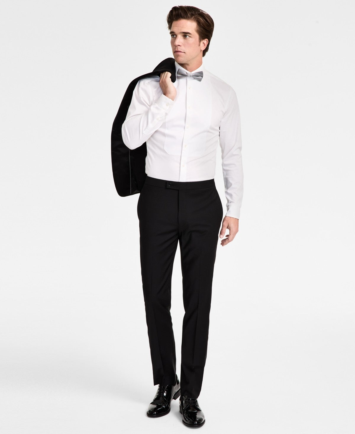 Calvin Klein Mens Slim fit Dress Pants 30 / 30 Black Solid Stretch Bristol Apparel Co Calvin Klein Mens Slim fit Dress Pants 30 / 30 Black Solid Stretch Bristol Apparel Co