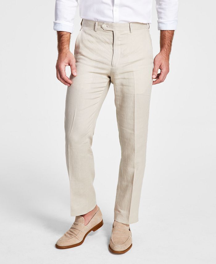 Lauren Ralph Lauren Men's Classic-Fit Solid Linen Dress Pants 40 x 30