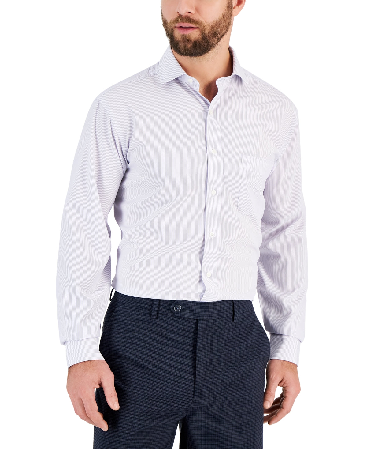 18 36 37 dress shirts Club Room Mens Regular fit Shirt XXL in 36-37 Purple Striped – Bristol Apparel Co Rails Fisher Printed Midi priority-05-hattie-ruffle-ankle-skirt-peony-pink and a smooth finish color:YELLOW - GOLD