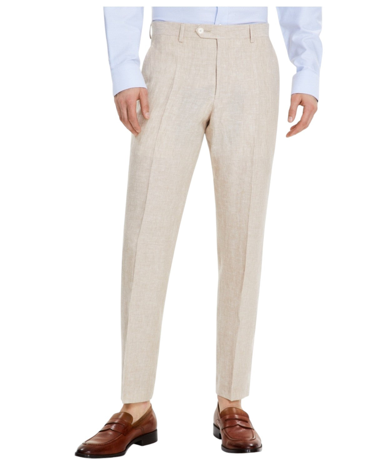 Tommy Hilfiger Mens Modern fit Dress Pants 44 / 30 Beige Solid Linen Bristol Apparel Co Tommy Hilfiger Mens Modern fit Dress Pants 44 / 30 Beige Solid Linen Bristol Apparel Co