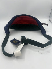 Polo Ralph Lauren Mens Corduroy Navy Fanny Pack Waist Bag Navy Blue