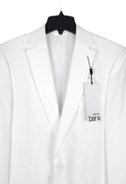 Bar Iii Mens Slim fit Summer Linen Suit Jacket Blazer 40 R White Sport Coat