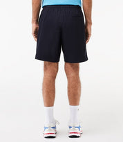Lacoste Men's Relaxed Fit 7 Inch Casual Shorts Blue Large