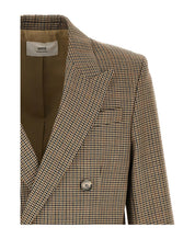 Ami Alexandre Mattiussi Mens Double Breasted Jacket Coat EU 52 US 42 Champagne