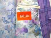 Tallia Men's Slim-Fit Plaid Blazer 40R, Purple