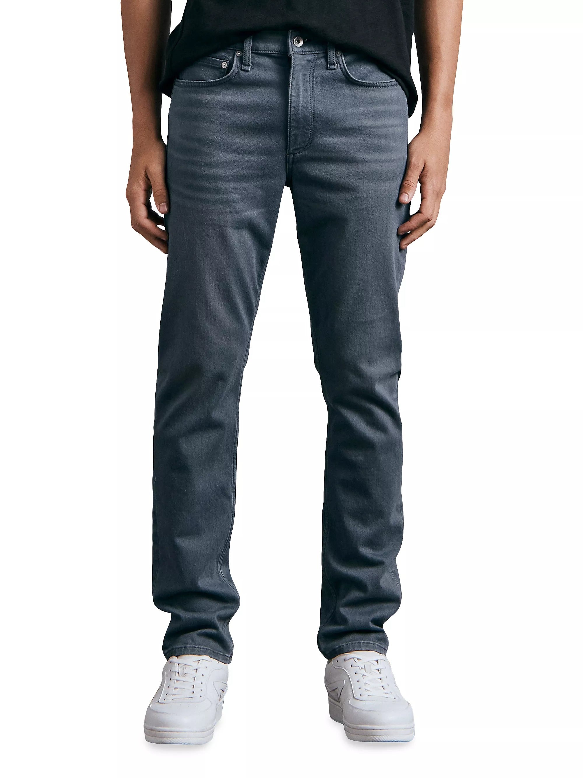 rag & bone  Fit 2 Action Loopback Slim-Fit Stretch Jeans 29 x 32 Blue Monroe