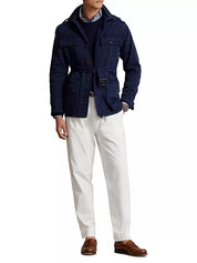 Polo Ralph Lauren  Highridge Safari Twill Cotton Bomber Jacket XXL Navy Blue