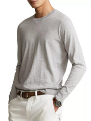 Polo Ralph Lauren Mens Cotton Crewneck Sweater Grey Large