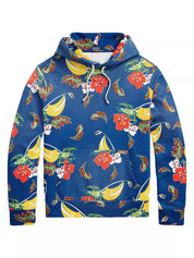 Polo Ralph Lauren Mens Regular fit Hoodie Sweatshirt Large Blue