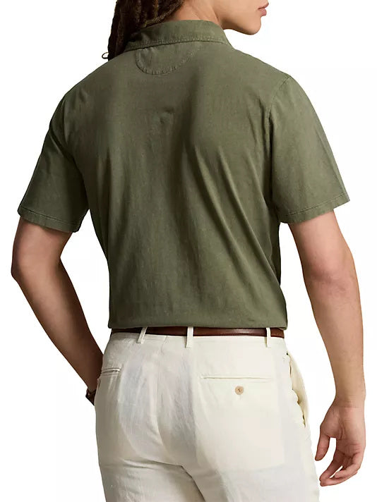 Polo Ralph Lauren Mens Short Sleeve Polo Shirt Olive Green XXL