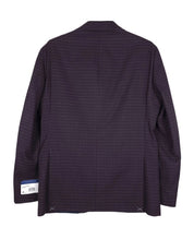 Tommy Hilfiger Mens Modern fit Sport Coat Blazer 36 S Burgundy Purple Check