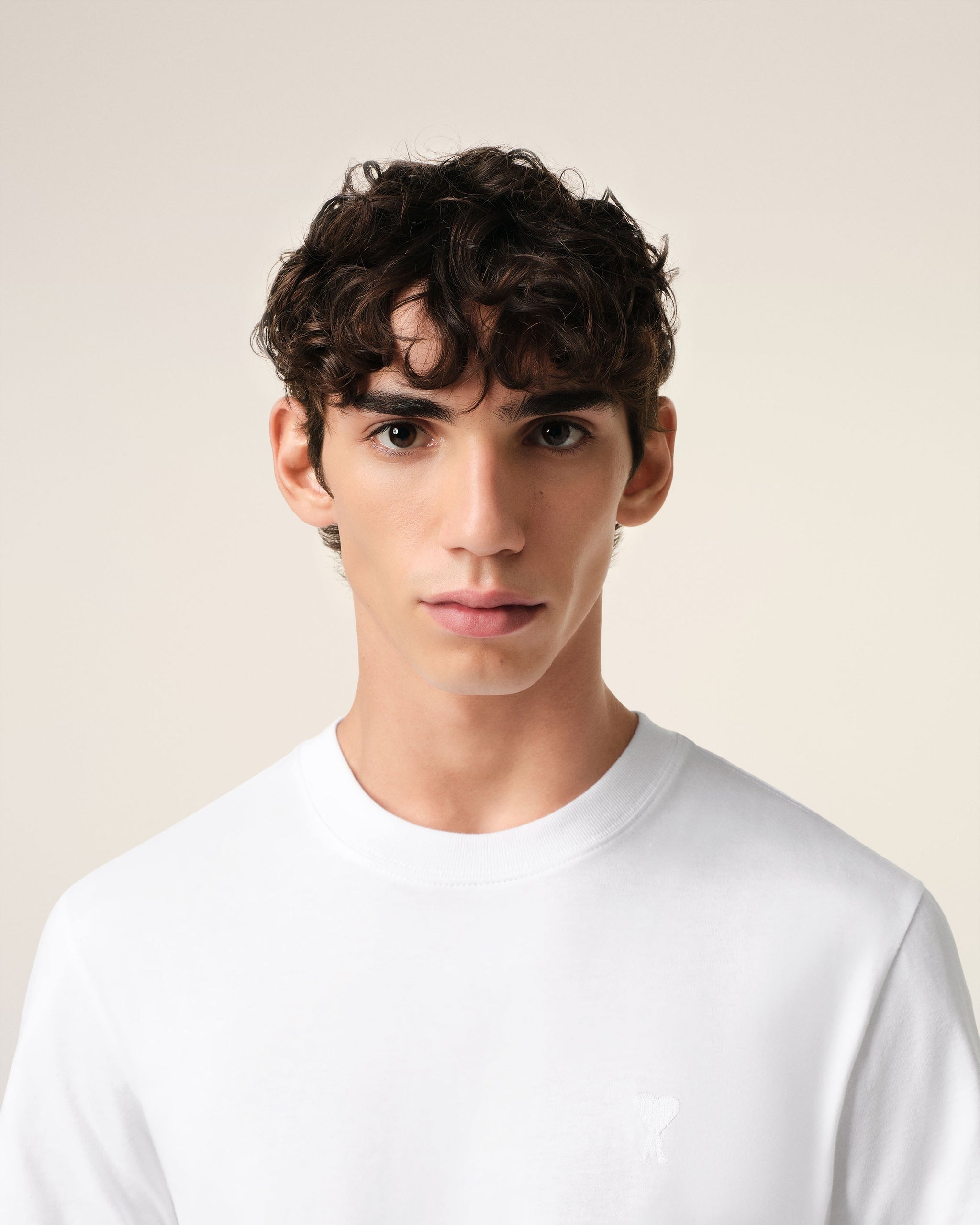 Ami de Coeur Mens T-shirt Size Medium White organic cotton jersey.