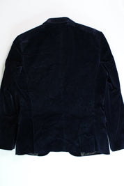 HUGO BOSS Extra-Slim Fit Arti Velvet Jacket Blazer 42R Navy Blue Sport Coat