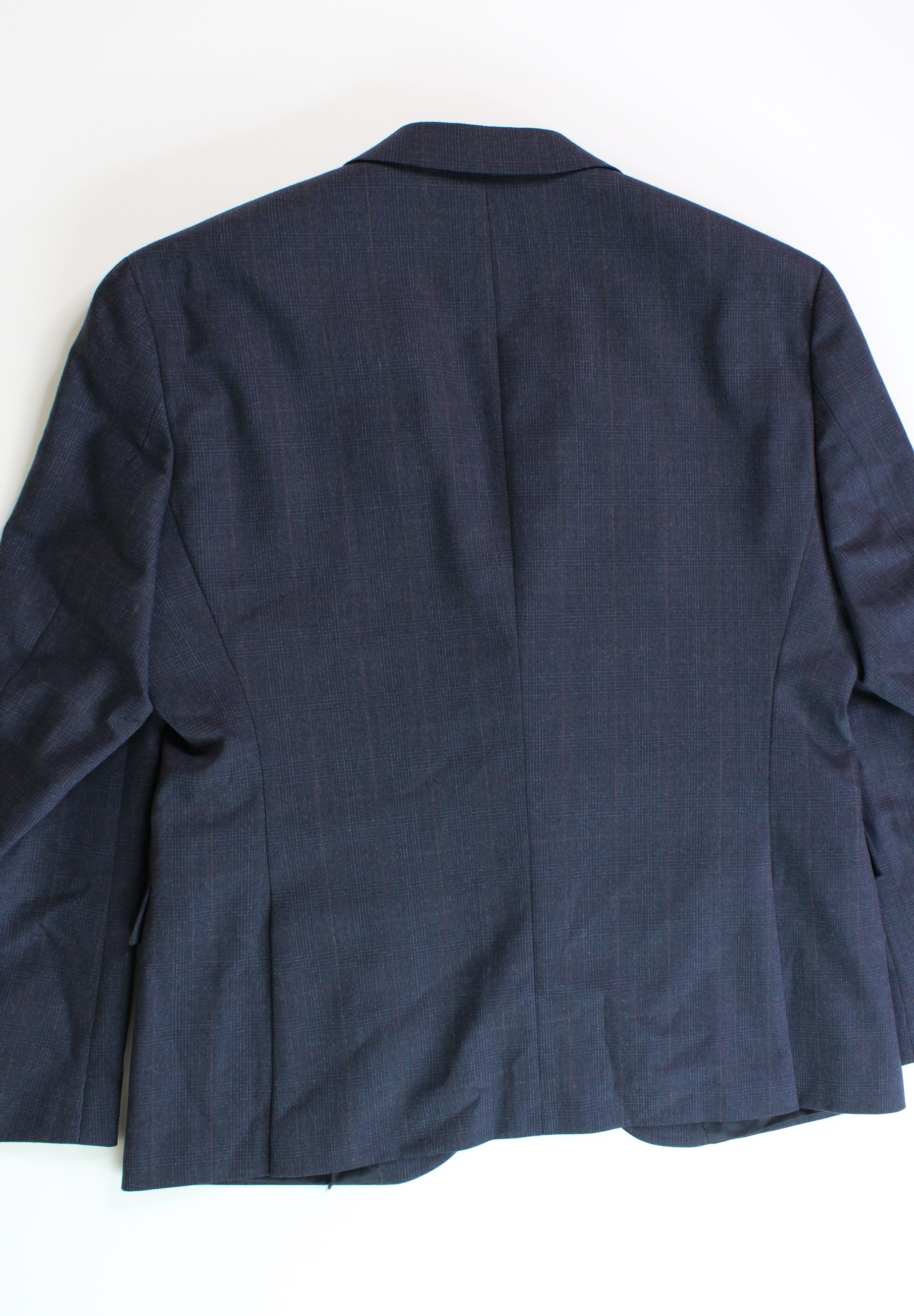 Hugo Boss Mens Slim fit Sport Coat Blazer 36 S Navy Blue Solid