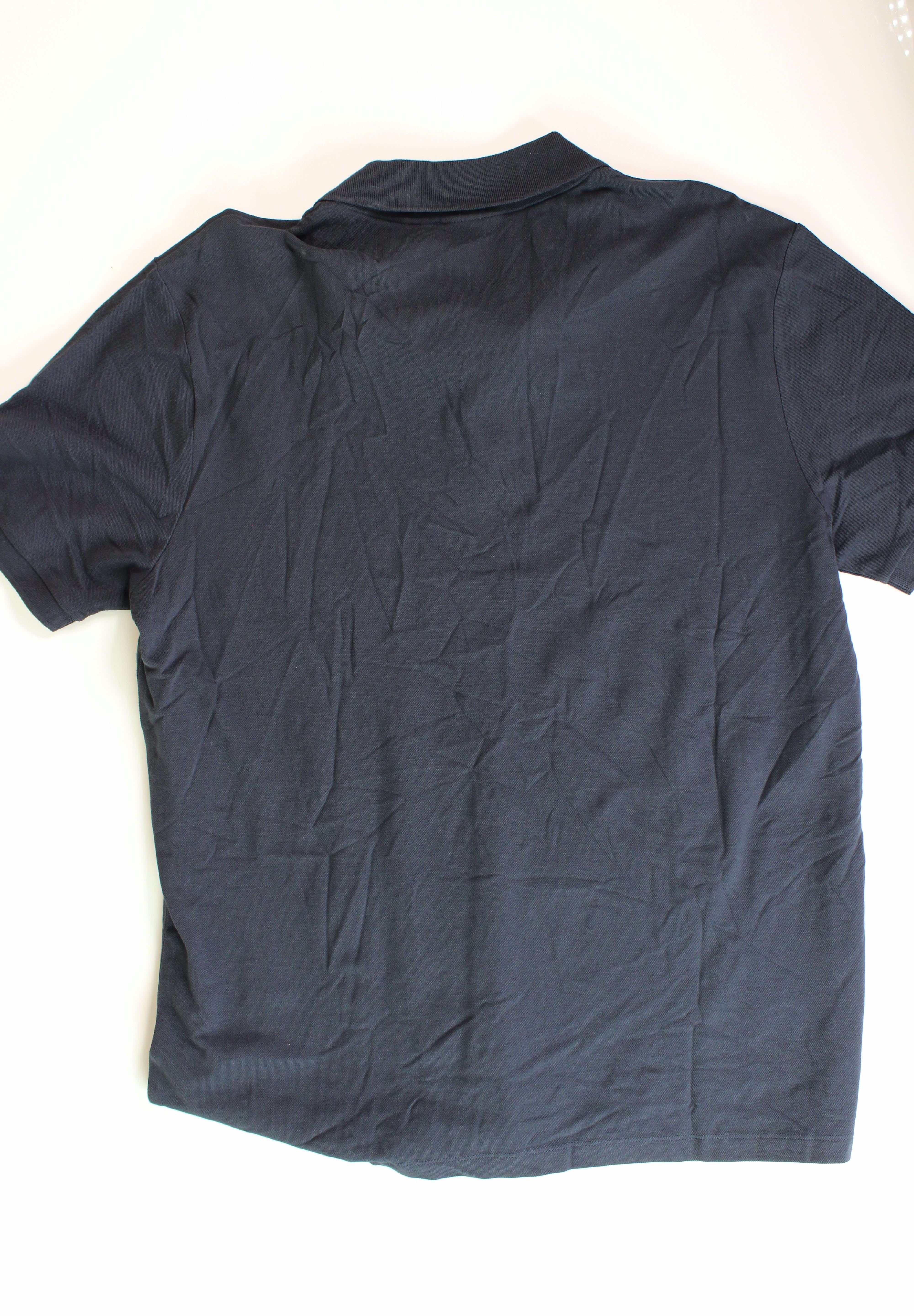 Hugo Men's Regularfit Donos Logo Polo Shirt XL Navy Blue