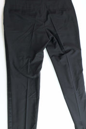 Hugo Boss Griffin Slim Fit Black Tuxedo Pants 34 x 32 Black Flat Front