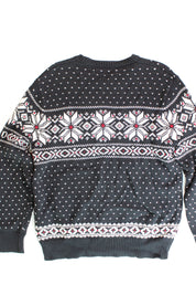 Polo Ralph Lauren Mens Sweater Large Black Cotton / Cashmere Crewneck