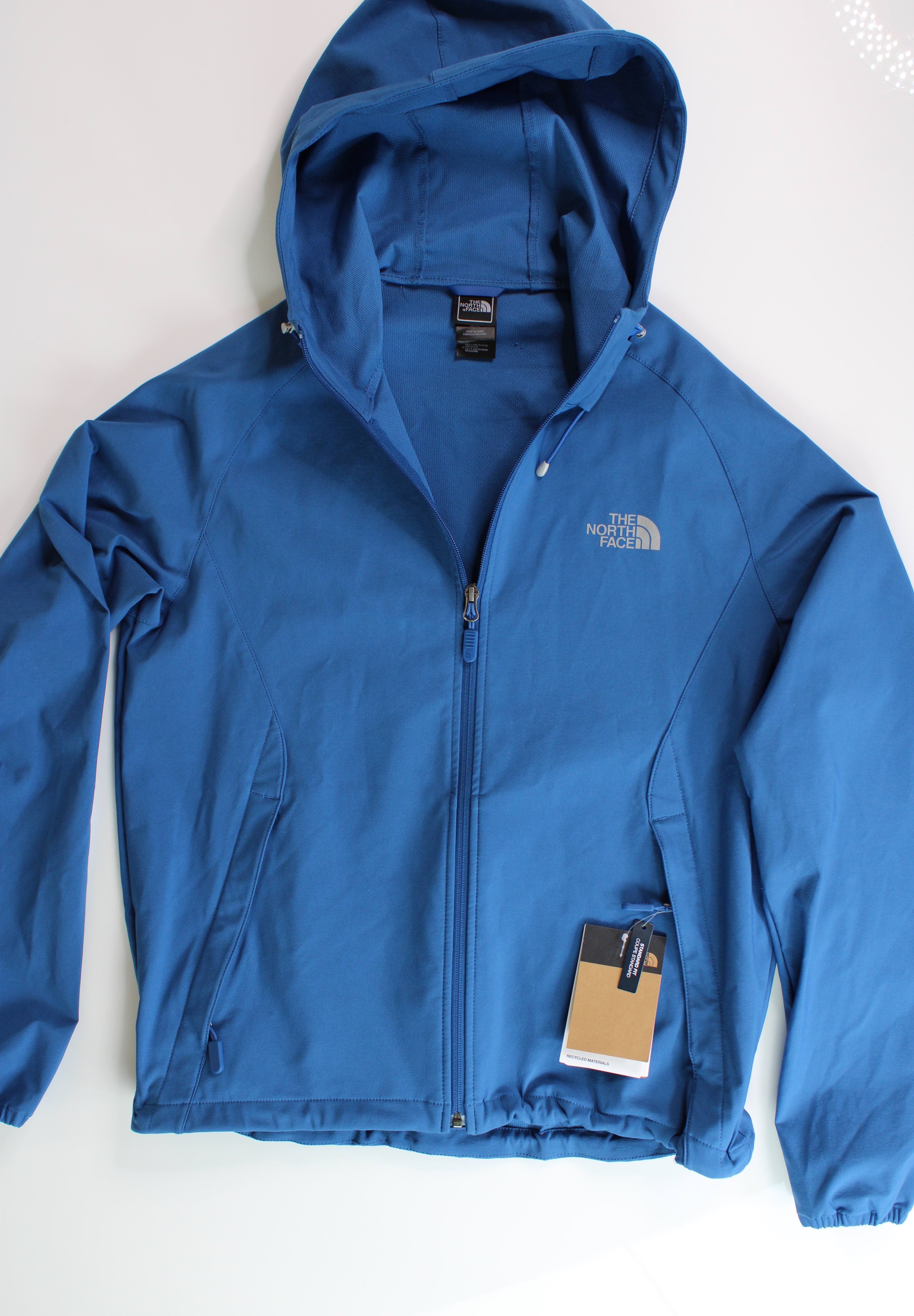 The North Face Mens Full Zip Jacket Medium Blue
