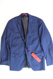 Hugo Boss Men's Modern Fit Stepweave Suit Jacket 36R Blue