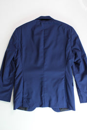 Hugo Boss Men's Modern Fit Stepweave Suit Jacket 36R Blue