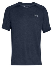 Under Armour Men Regular fit Short Sleeve T-Shirt Shirt Large Blue Solid