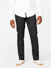 Dockers Mens Athletic Fit Signature Khaki Pants Black 34 x 29