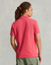 Polo Ralph Lauren Men's Cotton Custom Slim Fit Mesh Polo Shirt Red Sky 2XL