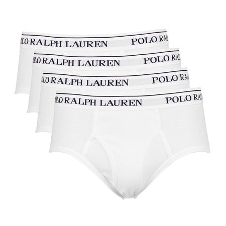 Polo Ralph Lauren 4-Pack Classic Fit Brief with Wicking XXL 2XL White