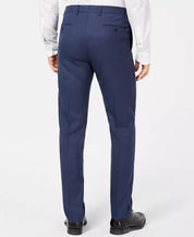 Calvin Klein Slim-Fit Dress Pants Mid Blue 34 x 30