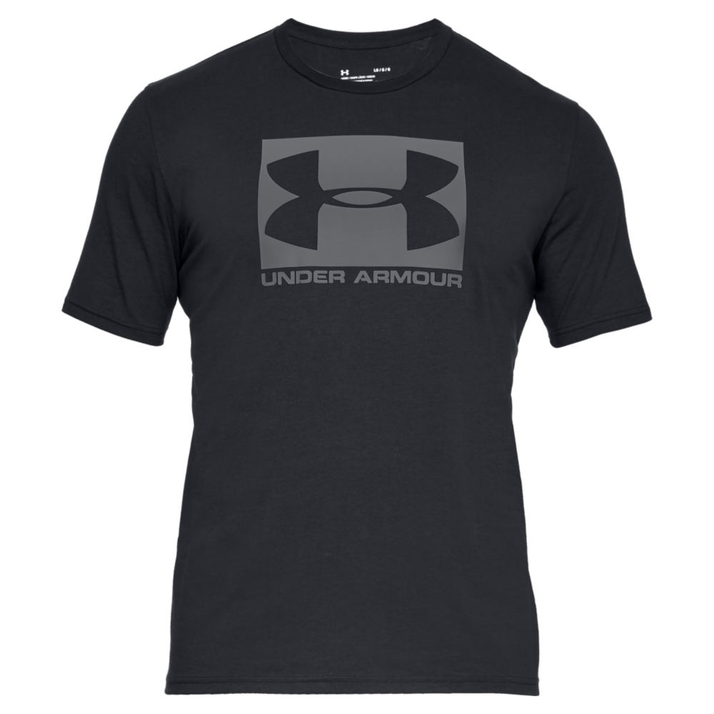Under Armour Men Regular fit Short Sleeve T-Shirt Shirt Large Black Solid