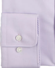 HUGO Men's Slim-Fit Light Purple Solid Dress Shirt 16 / 32 - 33