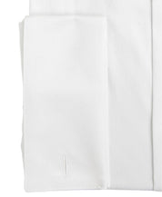 Alfani Mens Slim fit Dress Shirt Small 14-14.5 32-33 White Solid