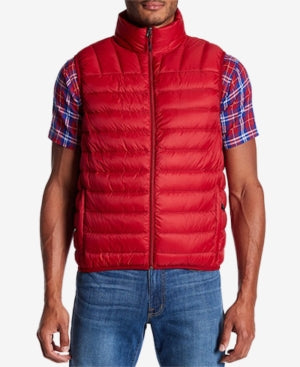 Hawke Co. Packable Puffer Vest Chili Pepper Red  Large