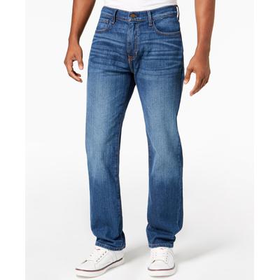 Tommy Hilfiger Men's Relaxed-Fit Stretch Jeans 40 x 30 Blue Medium Wash