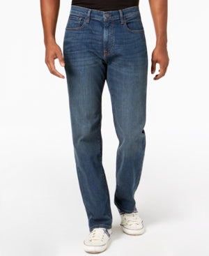 Tommy Hilfiger Men's Tommy Jeans Relaxed Fit Stretch Jeans Oscar Blue 38 x 30