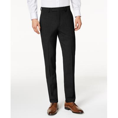 Calvin Klein Mens Skinny fit Dress Pants 36 / 30 Black Solid