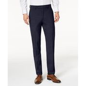 Calvin Klein Mens Skinny fit Dress Pants 33 / 30 Navy Blue Solid Stretch
