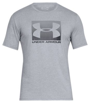 Under Armour Men Regular fit Short Sleeve T-Shirt Shirt Small Grey Solid