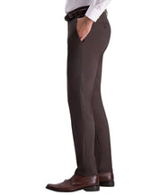 Kenneth Cole Mens Slim fit Dress Pants 34 / 29 Brown Check