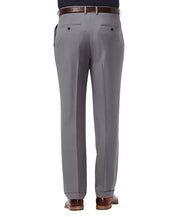 Haggar Mens Classic fit Dress Pants 40 / 32 Mid Gray Solid