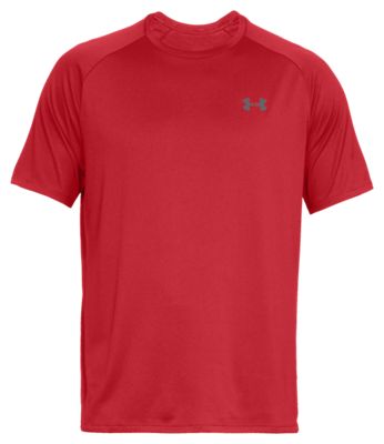 Under Armour Mens Regular fit Short Sleeve T-Shirt Shirt XXL Red Solid