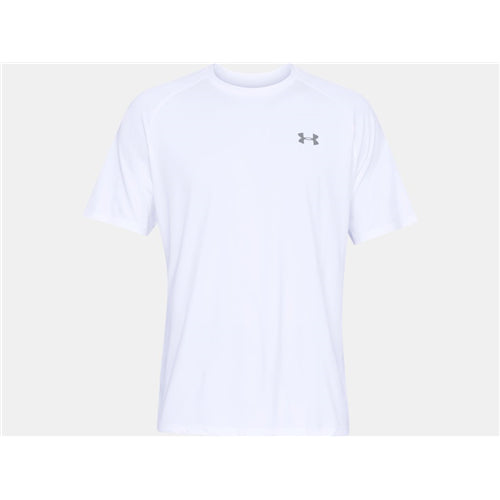 Under Armour Men's Tech Training Short Sleeve T Shirt White Medium