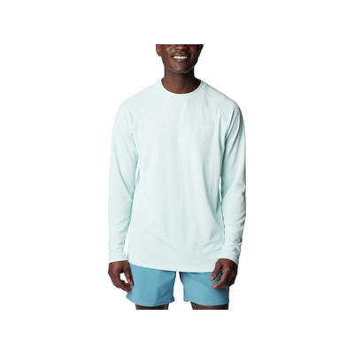 Columbia Men Regular fit Long Sleeve T-Shirt Shirt XXL Green Solid