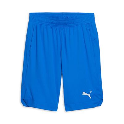 Puma Mens Regular fit Casual Basketball Shorts Small Blue Solid