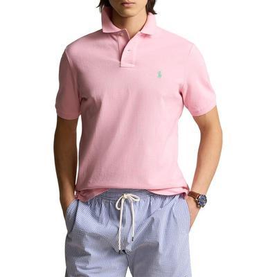 Polo Ralph Lauren Men Classic fit Short Sleeve Polo Shirt XXL Pink Solid