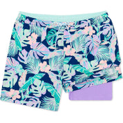 Chubbies Mens Regular fit Swim Trunks Swimwear XXL Blue Floral Quick Dry