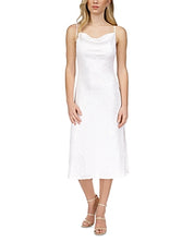 MICHAEL Michael Kors Womens Sequin Midi Slip Dress XXS White