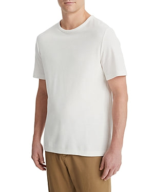 Vince Mens Regular fit Short Sleeve T-Shirt Shirt XL White Solid