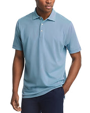 Peter Millar Mens Regular fit Short Sleeve Polo Shirt Small Blue